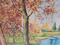 Lot 142 - schilderij landschap - afbeelding 3 van  5