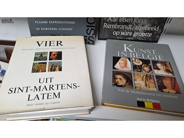 Lot 143 - belgische schilders boeken 6 stuks - afbeelding 4 van  4