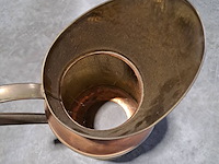 Lot 143 - duo antieken koperen kannen/paraplubakken - afbeelding 2 van  3
