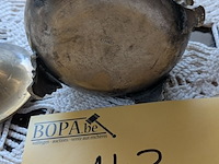 Lot 143 - lot koperen thee servies - afbeelding 3 van  3
