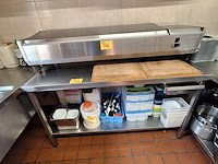 Lot 143 - rvs werktafel - afbeelding 2 van  2