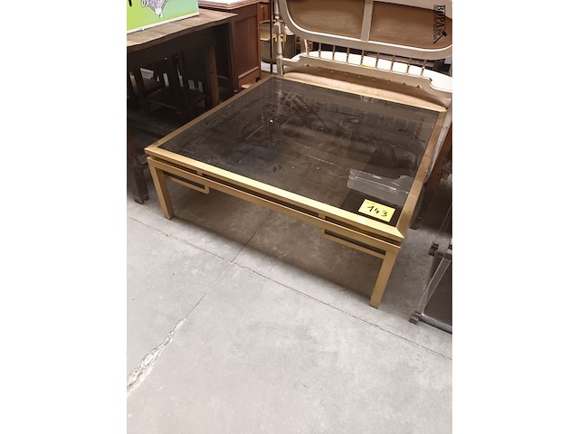 Lot 143 - salontafel stijl belgochrome - afbeelding 3 van  5