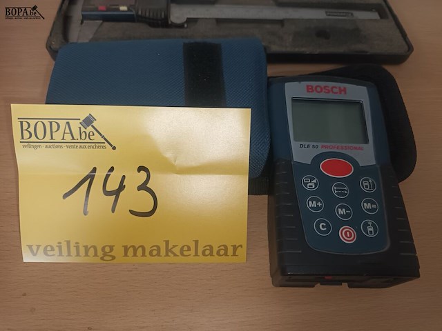 Lot 143 - schuifmaat en laserafstansmeter - afbeelding 3 van  4