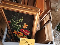 Lot 144 - bak met kaders. 15 stuks - afbeelding 1 van  2
