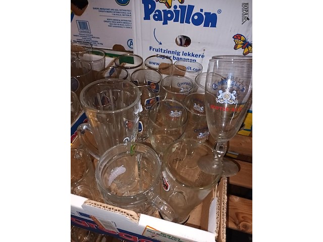 Lot 144 - bierglazen. 6 dozen - afbeelding 5 van  7