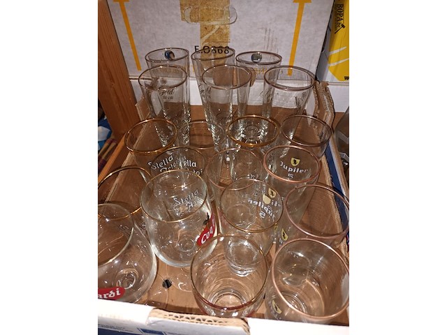 Lot 144 - bierglazen. 6 dozen - afbeelding 6 van  7