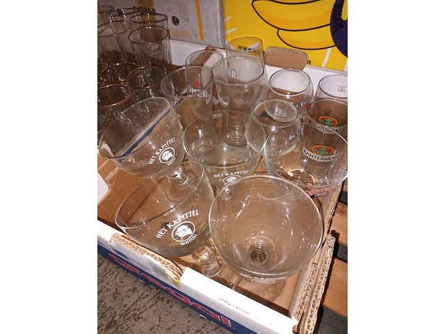 Lot 144 - bierglazen. 6 dozen - afbeelding 7 van  7