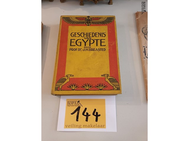 Lot 144 - boek geschiedenis van egypte - afbeelding 1 van  4