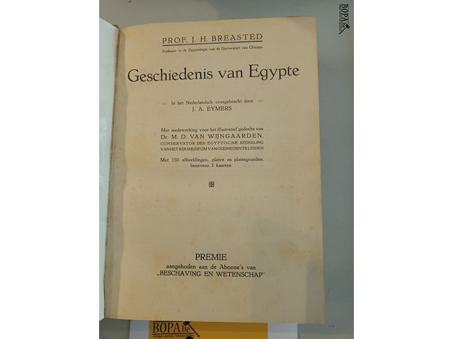 Lot 144 - boek geschiedenis van egypte - afbeelding 3 van  4