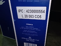 Lot 144 - fles grey goose vodka van 6 liter - afbeelding 3 van  4