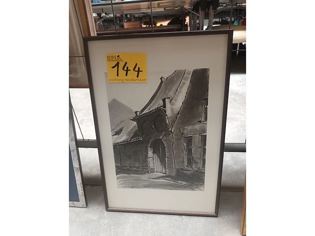 Lot 144 - kader gasthuispoort vilvoorde - afbeelding 1 van  3