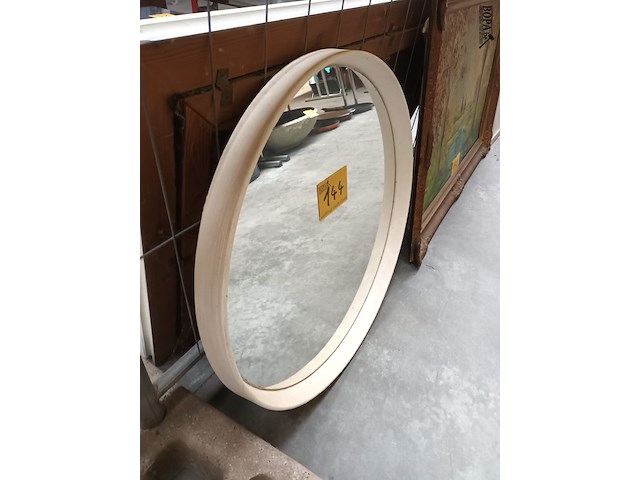 Lot 144 - ronde spiegel - afbeelding 2 van  2