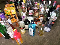 Lot 145 - aangebroken flessen drank. 45 stuks - afbeelding 4 van  5