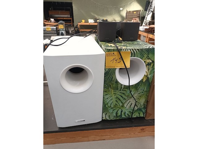 Lot 145 - canton muziekboxen. 7 stuks - afbeelding 1 van  4