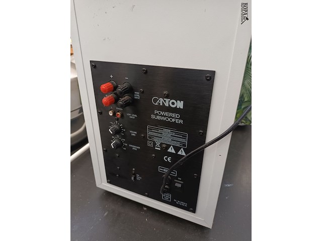 Lot 145 - canton muziekboxen. 7 stuks - afbeelding 4 van  4