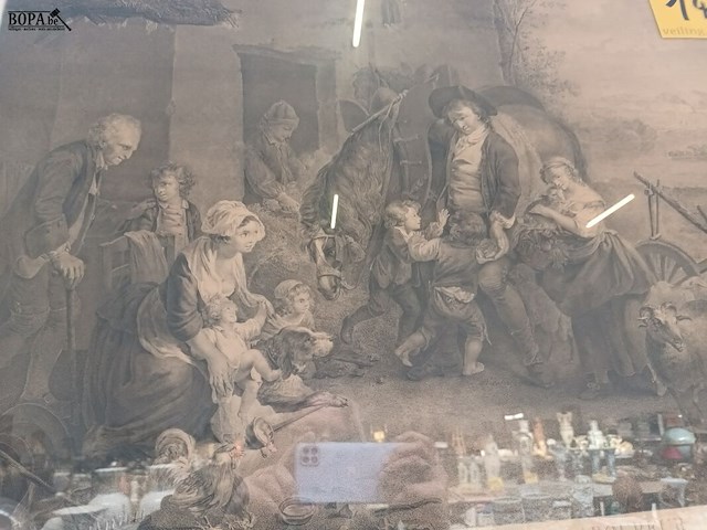 Lot 145 - kader “le retour du laboureur” - afbeelding 2 van  5