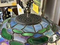 Lot 145 - tiffany-stijl vloerlamp - afbeelding 4 van  5