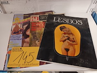 Lot 145 - vintage erotische tijdschriften. 3 stuks - afbeelding 1 van  2