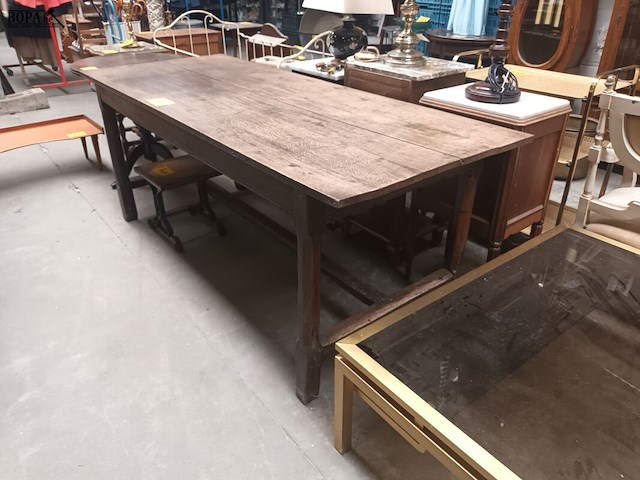 Lot 146 - antieke boerentafel - afbeelding 2 van  5