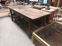 Lot 146 - antieke boerentafel - afbeelding 2 van  5