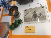 Lot 146 - decoratie. 3 stuks