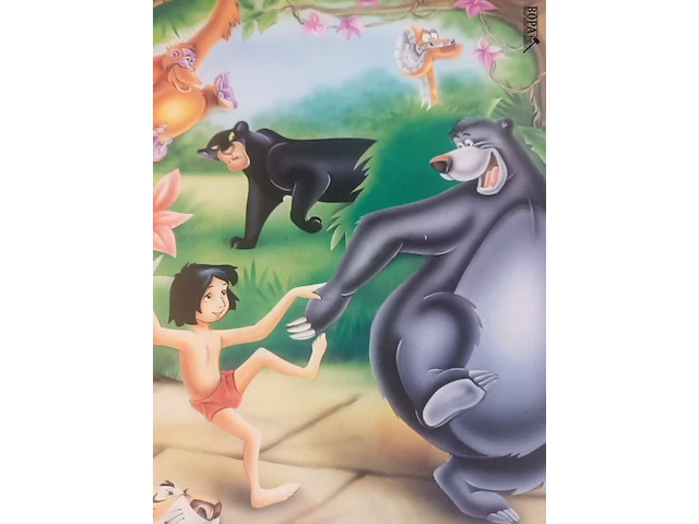 Lot 146 - disney poster in kader - afbeelding 4 van  4