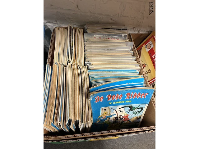 Lot 146 - lot strips 'de rode ridder' - afbeelding 1 van  1