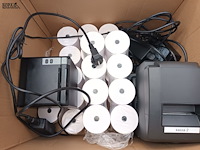 Lot 146 - ticketprinters en papier - afbeelding 1 van  4