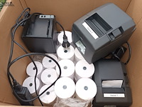 Lot 146 - ticketprinters en papier - afbeelding 2 van  4