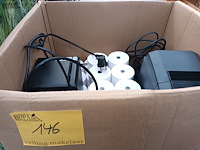 Lot 146 - ticketprinters en papier - afbeelding 4 van  4