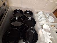 Lot 147 - apero potjes en lepeltjes, 5 dozen - afbeelding 3 van  3