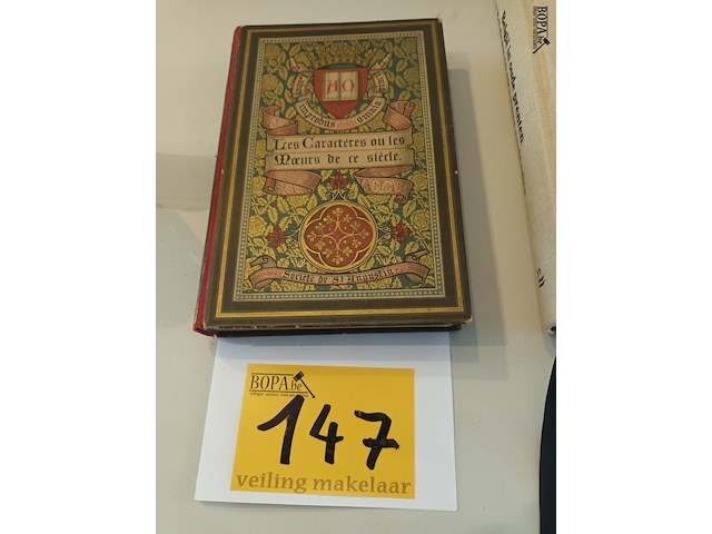 Lot 147 - boek les caractères de ce siècle - afbeelding 4 van  4