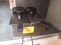 Lot 147 - dubbele friteuse - afbeelding 1 van  3