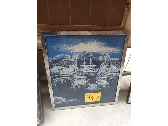 Lot 147 - kader boten - afbeelding 1 van  4