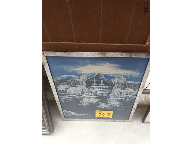 Lot 147 - kader boten - afbeelding 4 van  4