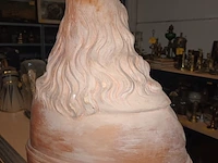 Lot 148 - christus bust in terracotta - afbeelding 3 van  4