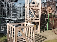 Lot 148 - houten kisten. 4 stuks