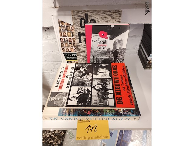 Lot 148 - oorlogsboeken. 5 stuks - afbeelding 1 van  4