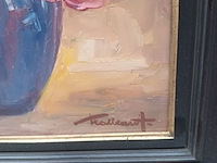 Lot 148 - schilderij bloemen - afbeelding 3 van  4