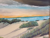 Lot 148 - schilderij duinenlandschap - afbeelding 2 van  4