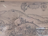 Lot 149 - kader met antiek stadsplan - afbeelding 2 van  4