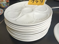 Lot 149 - oesterborden. 12 stuks - afbeelding 2 van  4