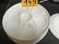 Lot 149 - oesterborden. 12 stuks - afbeelding 4 van  4