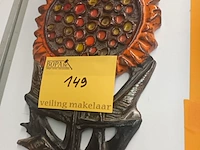 Lot 149 - vintage keramieken wanddecoratie - afbeelding 2 van  3