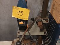 Lot 15 - boorstatief met boormachine aeg