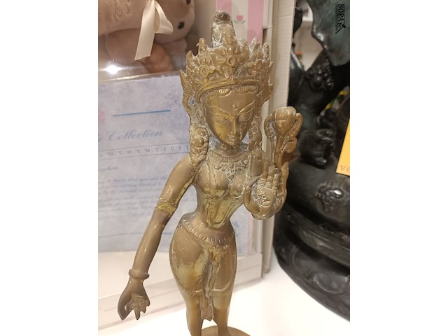 Lot 15 - bronzen beeldje danseres - afbeelding 2 van  4