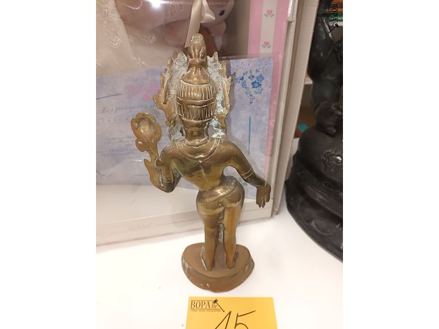 Lot 15 - bronzen beeldje danseres - afbeelding 4 van  4