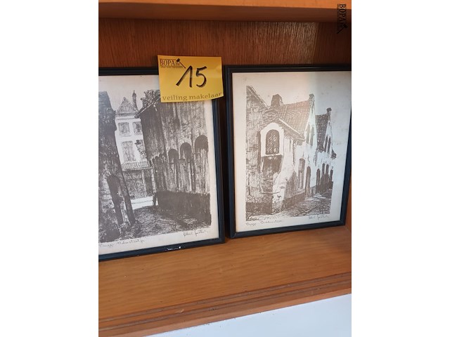 Lot 15 - brugge albert goethals. 2 stuks - afbeelding 1 van  5