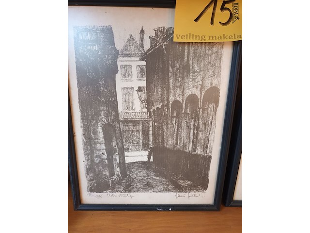 Lot 15 - brugge albert goethals. 2 stuks - afbeelding 2 van  5