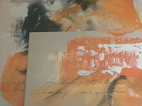 Lot 15 - canvas met erotische afbeeldingen. 3 stuks - afbeelding 3 van  4